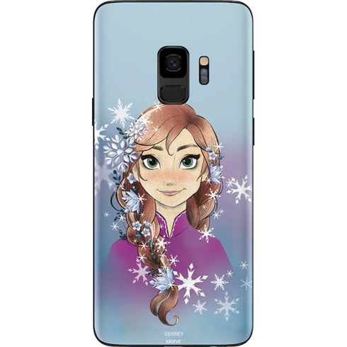 Disney Frozen Anna Portrait Galaxy S9 Skin